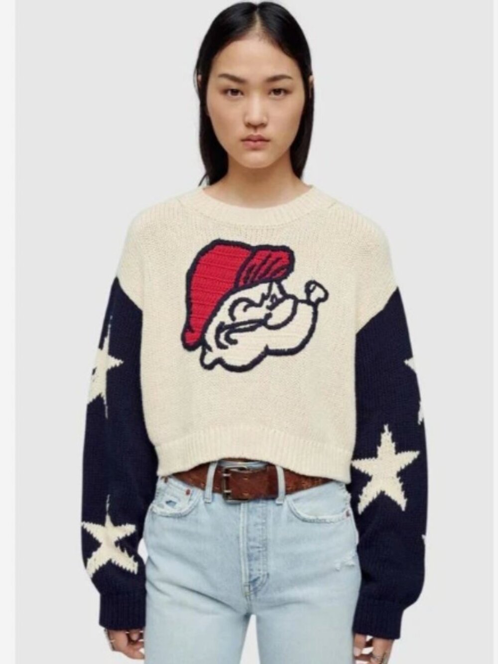 Popeye cotton sweater by Redone size S